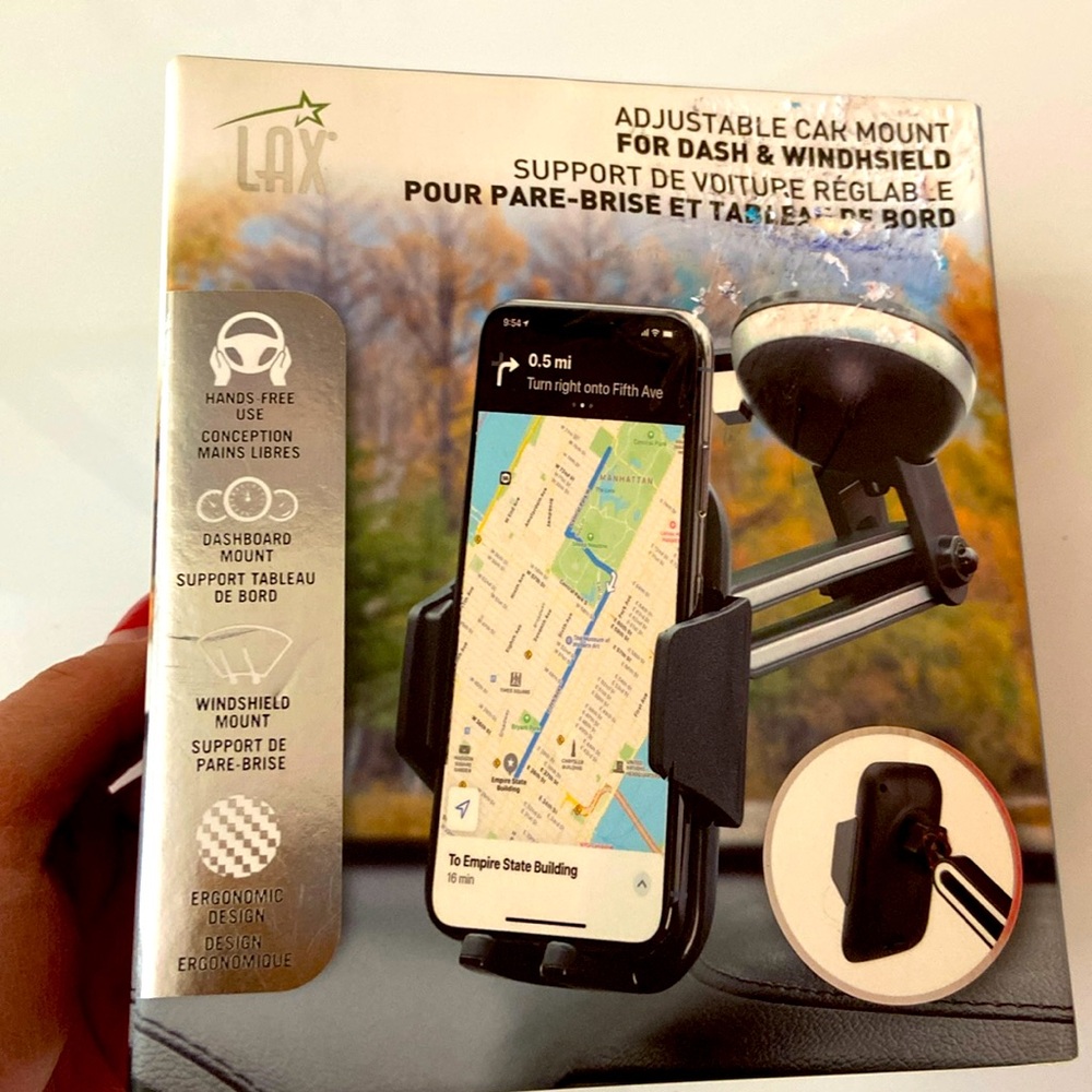 🆕 Adjustable car mount phone holder
